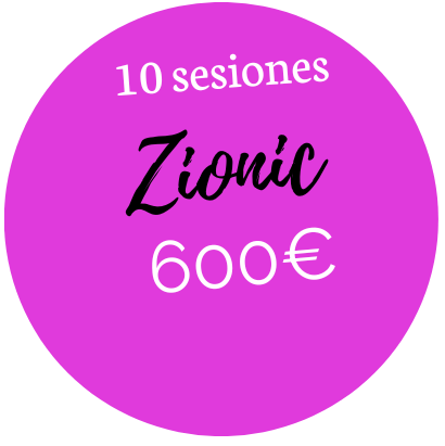 Bono de 10 sesiones Zionic por 600 euros