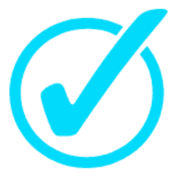 Icono de check para pedir cita en Centro Fisiobrain